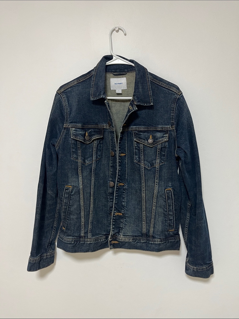 Old Navy Dark Indigo Denim Jacket - Women's